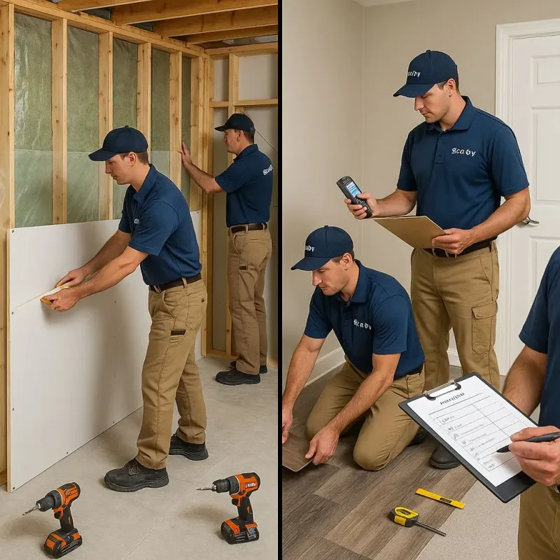Repairs and Reconstruction process in Florence, AZ